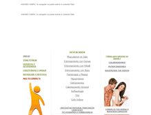 Tablet Screenshot of comoestarenforma.net